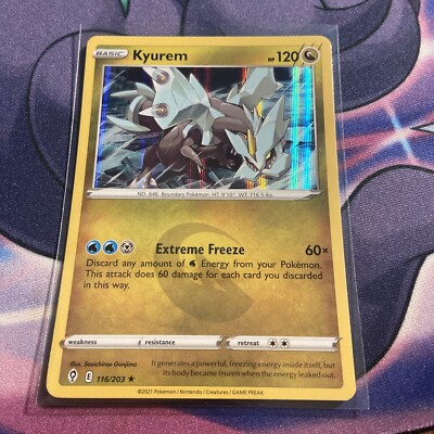 Pokémon TCG Kyurem Evolving Skies 116/203 Holo Holo Rare