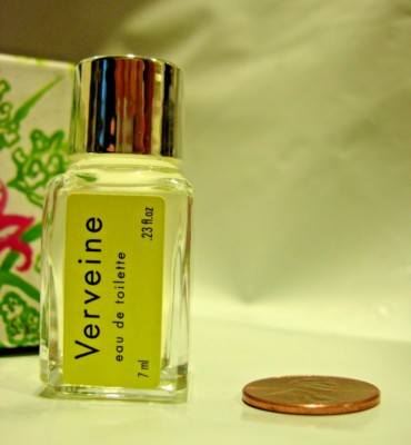 WOMENS NEW FRAGONARD VERVEINE VERBENA PERFUME 7 ML SPLASH BOTTLE EDT TRAVEL 