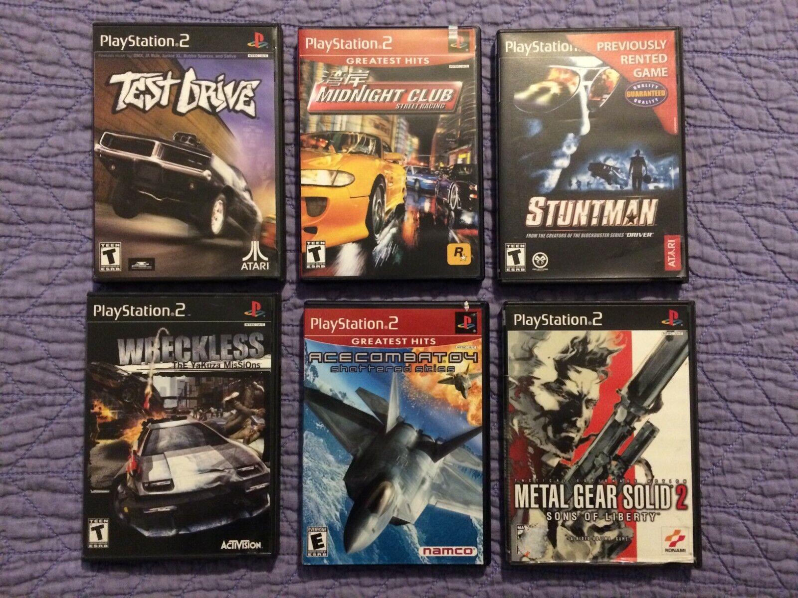 PLAYSTATION 2 VIDEO GAME ASSORTMENT