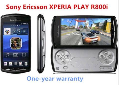 Oryginalny Sony Ericsson XPERIA PLAY R800i czarny biały Android Gra GSM Smartphone - Zdjęcie 1 z 16