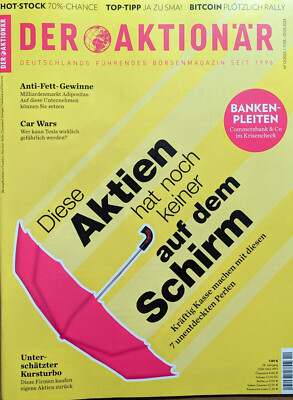 Der Aktionär 12/2023 - E-Mobility Adipositas Banken Goldminer-Index- Zeitschrift
