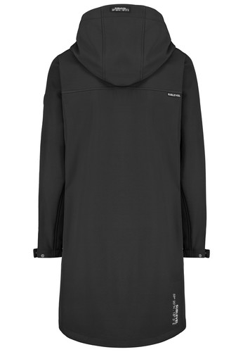 Sublevel Damen Softshell Regenmantel mit Kapuze wasserabweisend atmungsaktiv lan - Bild 4 von 28