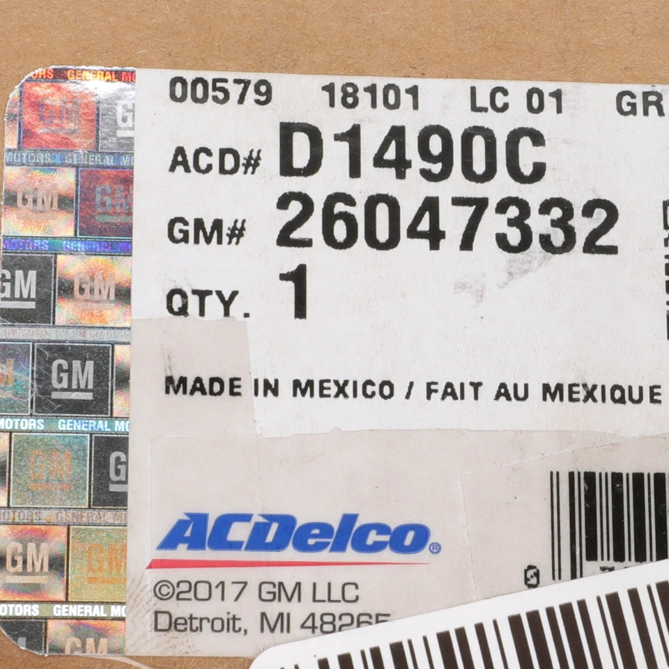 OEM NEW GM Ignition Key Alarm Switch 95-97 Chevy S10 Express GMC Savana 26047332 - Image 4 of 4