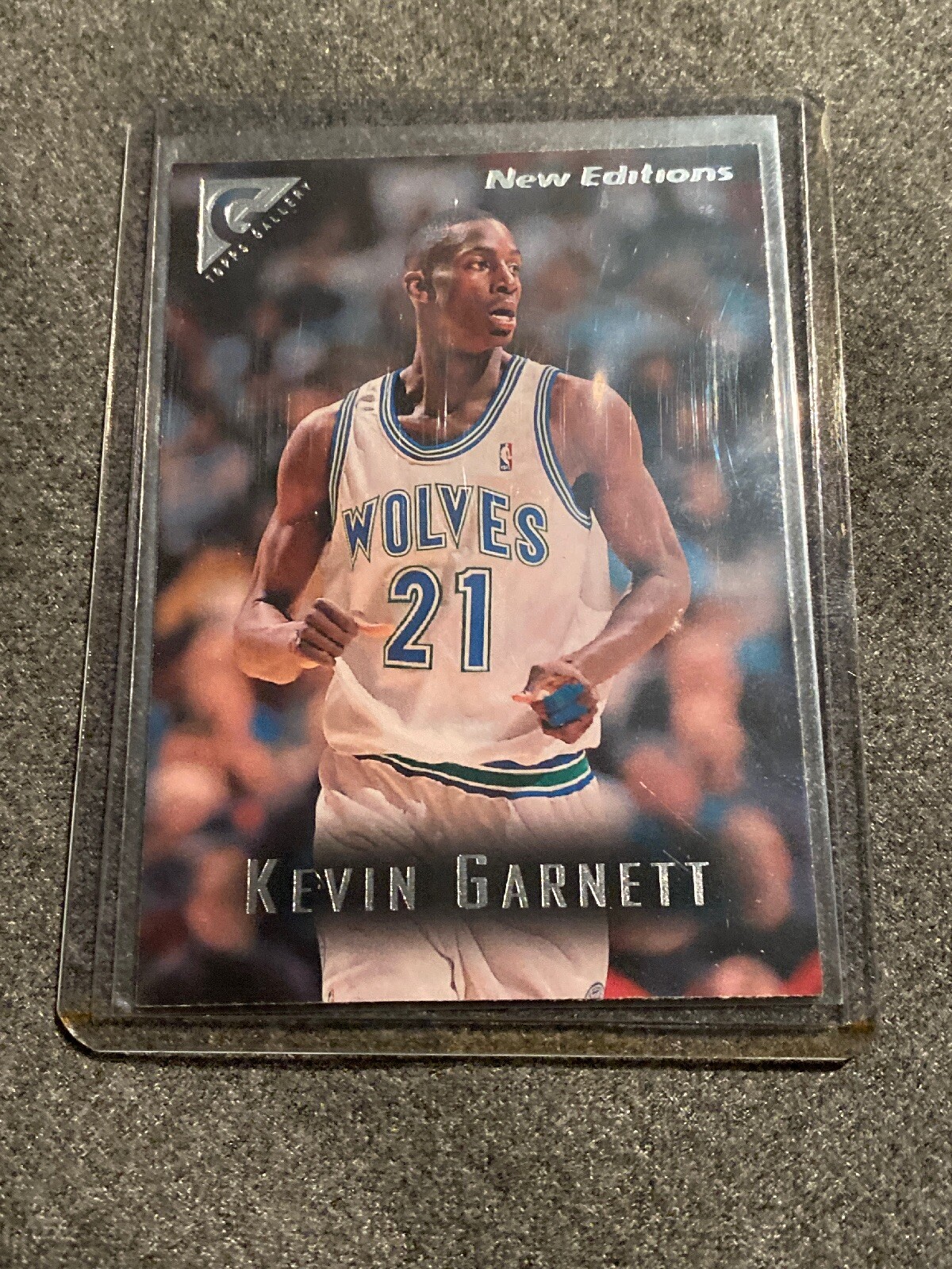 1995-96 Topps Gallery #41 Kevin Garnett Rookie Card | eBay