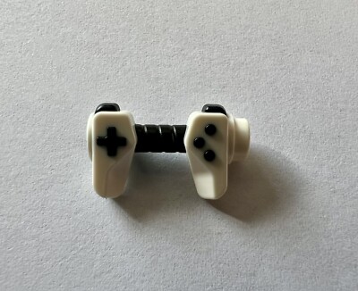 LEGO Gaming Controller Game Video Games Minifigure Accessory White And Black