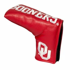 NCAA Oklahoma Sooners Golf Vintage Magnetic Blade Putter Cover