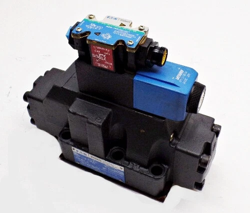 NEW EATON VICKERS DG4V-3S-2AL-M-FPA5WL-D1-H5-60 W/ DG5V-8-S-2AL-M-FPA5WL-D1-H-10
