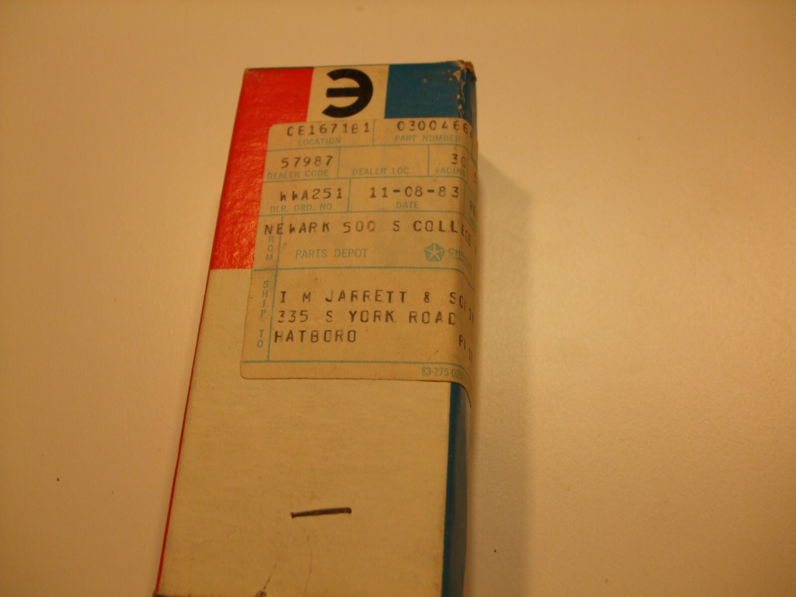 NOS Mopar 1963 SLANT SIX Heat Riser Kit 3004664 eBay