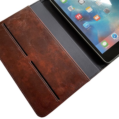 Leder Smart Cover für Apple iPad - für alle Modelle!!! - Schutzhülle Tablet Case - Picture 5 of 12