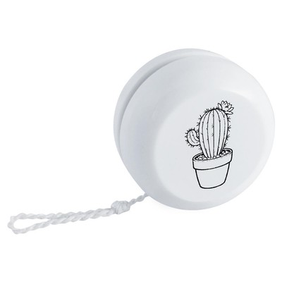 'Blühende Kaktus Pflanze' Retro Style Yo-Yo (YY00039396)