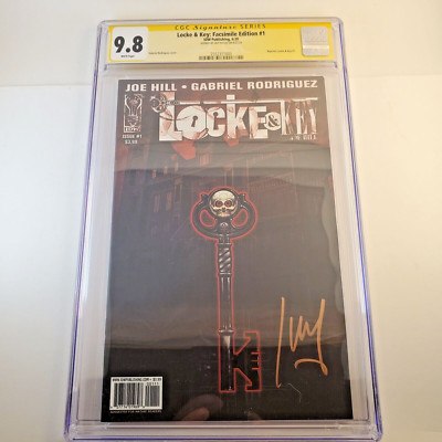 Locke & Key: #1 FACSIMILE Edition #1 Fotos Signed CGC 9.8 Image Comics