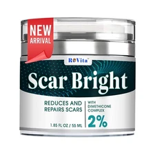 Scar Removal Cream - Rapid Repair of New & Old Scars, Acne Spots, Burns 55ML