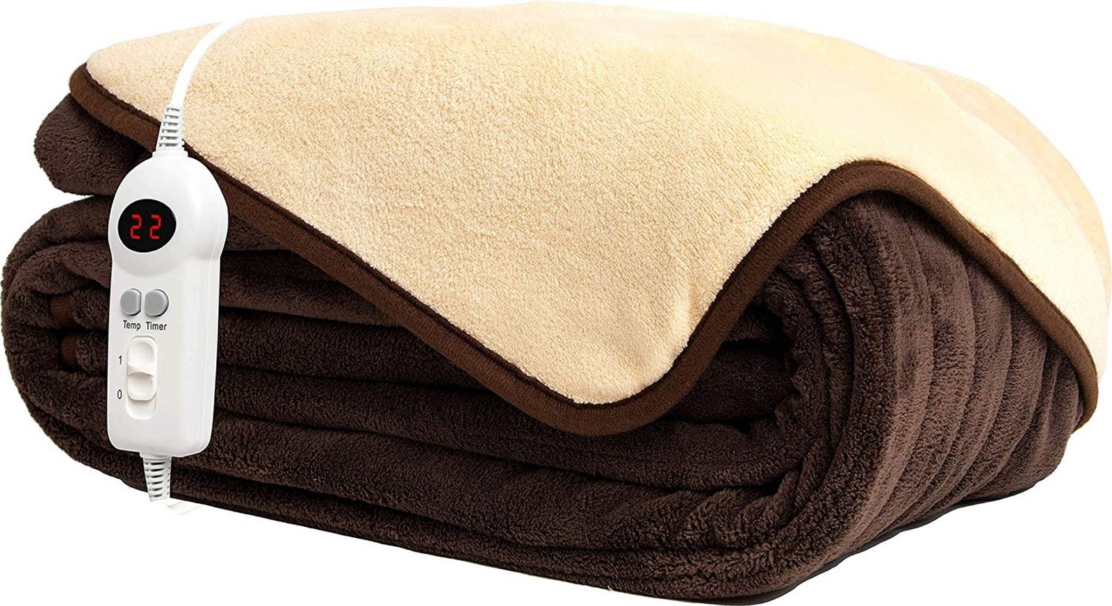 Homefront Heated Throw Electric Over Bed Blanket XL Luxurious Fleece Washable 5060478890348 eBay