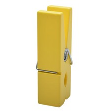 Memohalter XXL Mega Klammer Bilderhalter Memoclip Wäscheklammer DL 20 cm Gelb