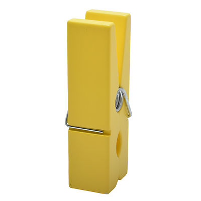 Memohalter XXL Mega Klammer Bilderhalter Memoclip Wäscheklammer DL 20 cm Gelb