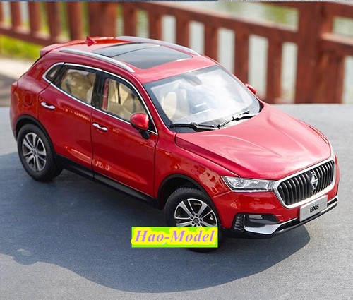 1:18 BORGWARD BX5 Aleación Diecast Modelo Coche Hobby Juguetes Adornos Colección Rojo - Imagen 9 de 11