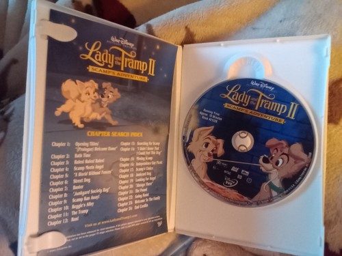 Walt Disney’s Lady And The Tramp 2 Scamp’s Adventure DVD. Tested. Very good - Picture 2 of 3