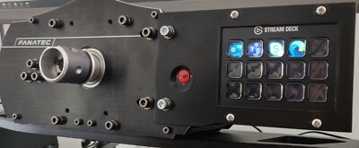 Streamdeck Mount for Fanatec CSW 2.5 DIY Kit - SimRacing accessories - simracing