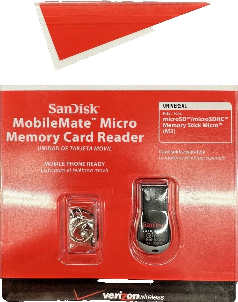 Teléfono celular SanDisk lectores y adaptadores de tarjeta de memoria