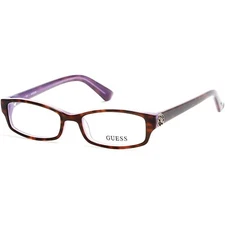 GUESS GU2526 Tortoise 052 Plastic Optical Eyeglasses Frame 52-16-135 GU 2526 RX