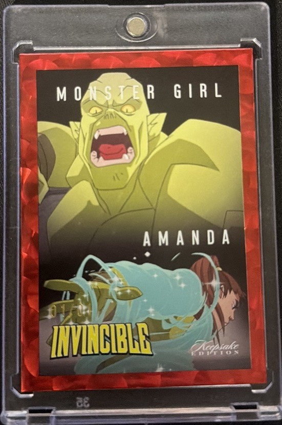 Monster Girl/amanda Invincible 1/1 Red Series 1 Keepsake Edition (SEND OFFERS)