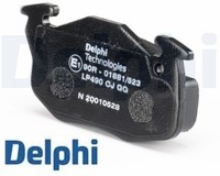 Delphi LP490 Bremsbelagsatz FüR Scheibenbremse Bremsbelagsatz