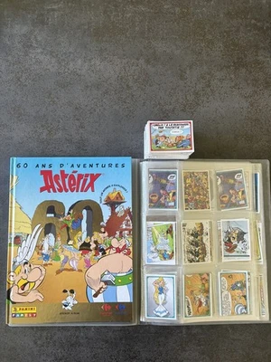 Astérix Panini 60 Ans D’aventure Album Stickers Carrefour + Gros Lot Images - Photo 1/4