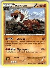 Tyrantrum 62/111 Rare Furious Fists Pokemon MP on eBay