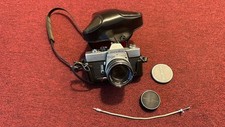 Minolta SRT101 SLR 35mm Film Camera MC Rokkor-PF Lens 58mm f/1.4 UNTESTED