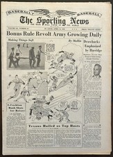 April 14, 1948 The Sporting News-Joe McCarthy Jimmie Dykes Virgil Stallcup