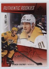 2023 Upper Deck SP Game Used Authentic Rookies Red 167/226 Spencer Stastney 0nr3