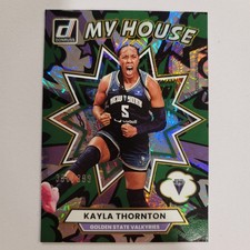 Kayla Thornton 2025 Panini WNBA Donruss - My House -Green Firework /399