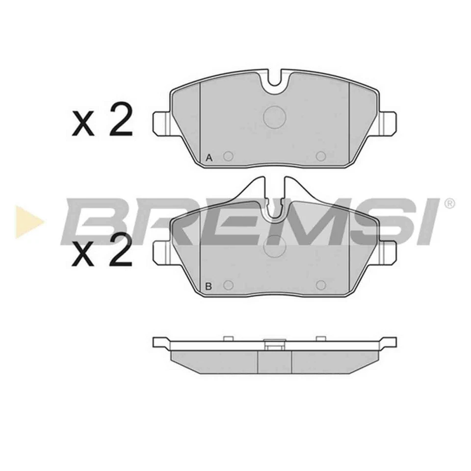 Kit Dischi E Pastiglie Freno 17.6mm Anteriori Mini Mini Clubman 2014-2024 Cooper - Immagine 3 di 4