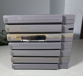 Original Nintendo NES Lot of 7 Games/Cartridges-1942-DEFENDER II-TO THE EARTH