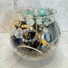 Jewelry Mystery Jar Wearable Mixed Vintage Modern Costume Not Broken 2lbs 3.5oz