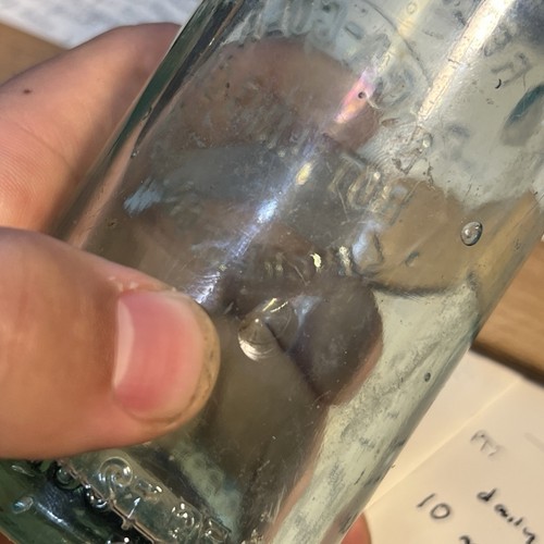 Antike Mittelschnecke Lincolnton NC Coca Cola Sodaflasche North Carolina wie besehen - Bild 20 von 20