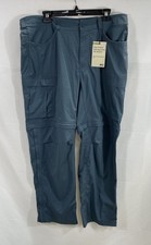 REI Co-op Herren Wanderhose blau sahara wandelbar Größe 38x30 Neu mit Etikett