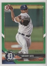 2018 Bowman Draft Green 44/99 Gregory Soto #BD-53 fm0