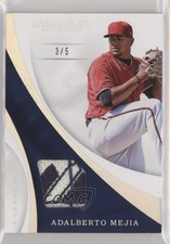 2017 Panini Immaculate Swatches Brand Logo 3/5 Adalberto Mejia #S-AM r7d