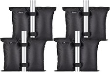 Set of 4 Heavy Duty Gazebo Weights Sand Bags Tent Sandbags Pop Up Canopy