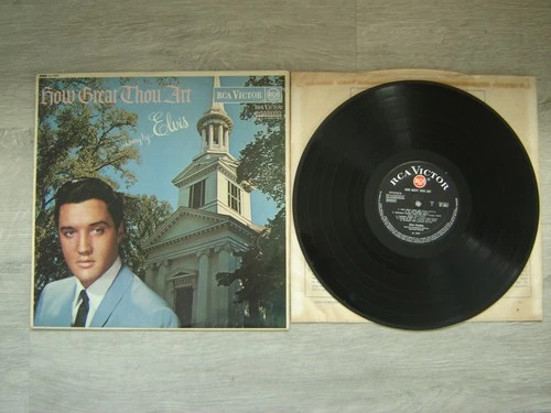 Elvis How great thou art 1967 First press STEREO UK  LP