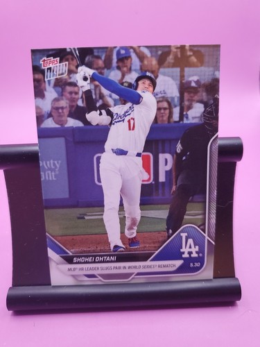 2025 Topps Now SHOHEI OHTANI #238 Slugs Pair In World Series Rematch DODGERS