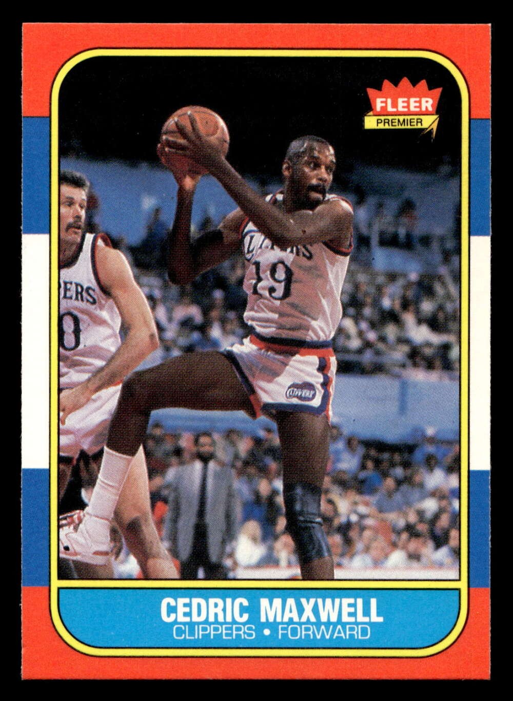 1986-87 Fleer #70 Cedric Maxwell NM-Mint Clippers Basketball