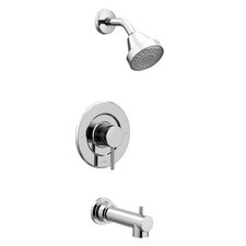 Moen T2193EP Posi-Temp Pressure Balanced Tub and Shower Trim - Chrome