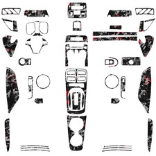 72pcs Chevrolet Camaro Red Forged Carbon Fibre Full Interior Kit 2010-15 72pcs Chevrolet Camaro Red Forged Carbon Fibre Full Interior Kit 2010-15