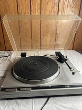 Kenwood KD-40r Silver Quartz PLL Drive Direct Drive Turntable