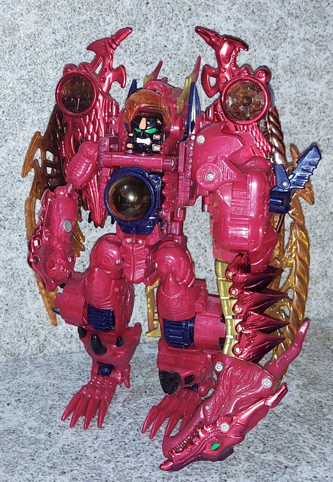 Transformers Beast Wars Transmetals2 Megatron vintage Dragon Figure - Image 2 of 4