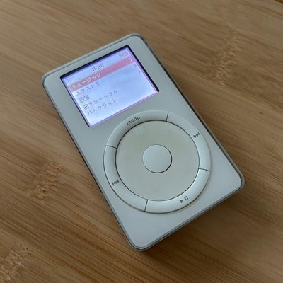 初代iPod ／10GB ・A1019 ジャンク品 第2世代 Vintage] Apple iPod 2nd Gen 10GB A1019 FireWire - Classic
