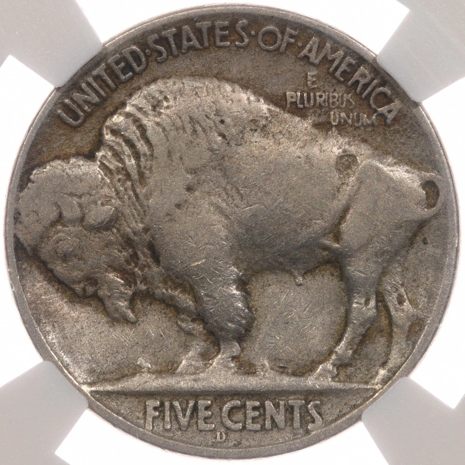 1926-D 5C NGC VF30 3-1/2 Legs Buffalo Nickel Mint Error Variety - Image 2 of 4