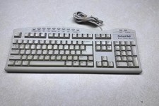 Vintage Packard Bell PS/2 Computer Keyboard Model FDA-116C Multimedia Beige